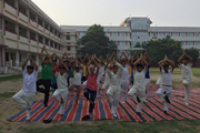 D S Public School-Yoga activity